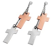 Ohrringe Comete Dame in Silber UORM127